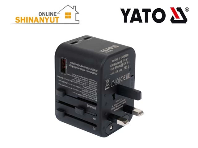 Ադապտոր լիցքավորման  համար USB YATO YT-81303