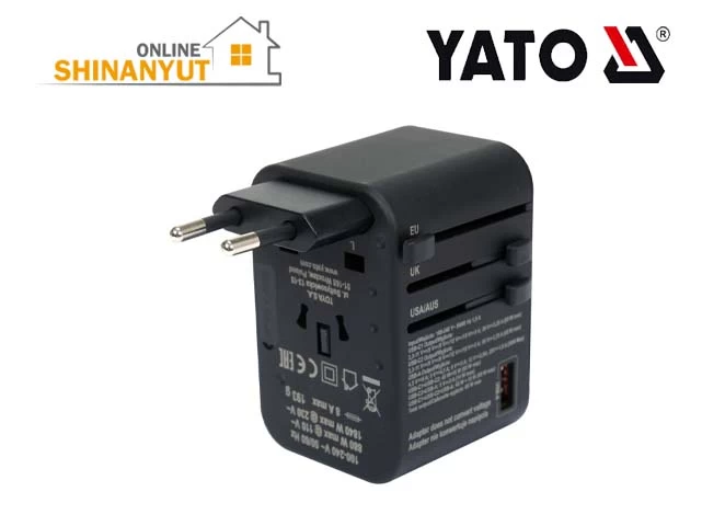Ադապտոր լիցքավորման  համար USB YATO YT-81303