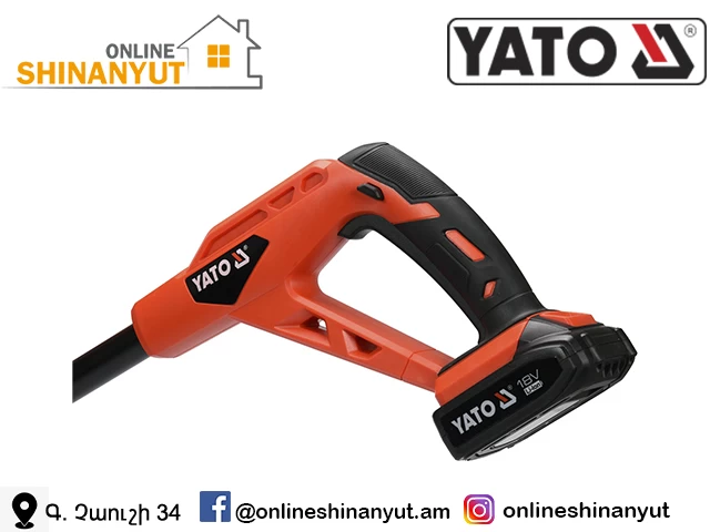 Խոտհնձիչ մարտկոցով (Տրիմեր) 18Վ YATO YT-82830