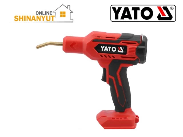 YATO YT-824483, պլաստմասսայի եռակցման գործիք инструмент для сварки пластика plastic welding tool, անլար պլաստմասսայի եռակցիչ беспроводной сварочный аппарат для пластика cordless plastic welder, բամպերի վերանորոգման գործիք инструмент для ремонта бамперов bumper repair tool, ավտոմեքենայի պլաստմասսայի նորոգում ремонт автомобильного пластика automotive plastic repair, 18 Վ պլաստմասսայի եռակցիչ сварочный аппарат для пластика plastic welder, պլաստմասսայի կեռիկավոր եռակցիչ сварочный аппарат для пластиковых скоб plastic staple welder