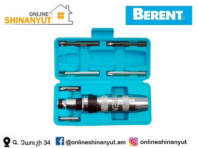 Պտուտակահանի կոմպլեկտ հարվածային BERENT BT5091