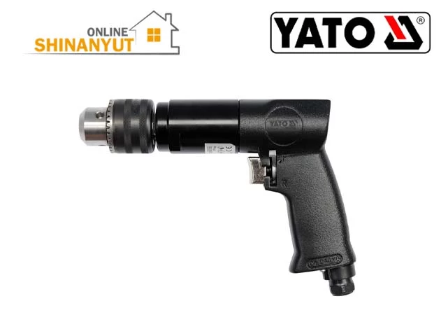 պնևմատիկ գայլիկոնիչ пневматическая дрель pneumatic drill, YATO YT-09702, օդային գայլիկոնիչ пневматическая дрель air drill, պնևմատիկ գործիք пневматический инструмент pneumatic tool, պրոֆեսիոնալ գայլիկոնիչ профессиональная дрель professional drill, 13 մմ գայլիկոն сверло drill, արհեստանոցային գործիքներ инструменты для мастерской workshop tools, ավտոմոբիլային օդային գործիք автомобильный пневматический инструмент automotive air tool