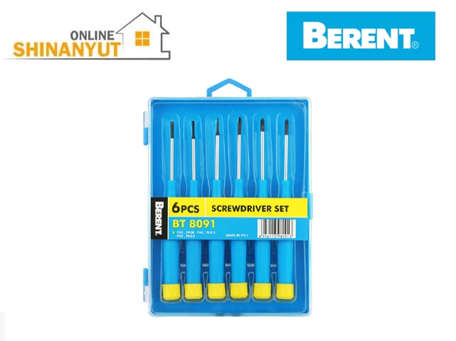 Պտուտակահանի հավաքածու փոքր 6կտ BERENT BT8091