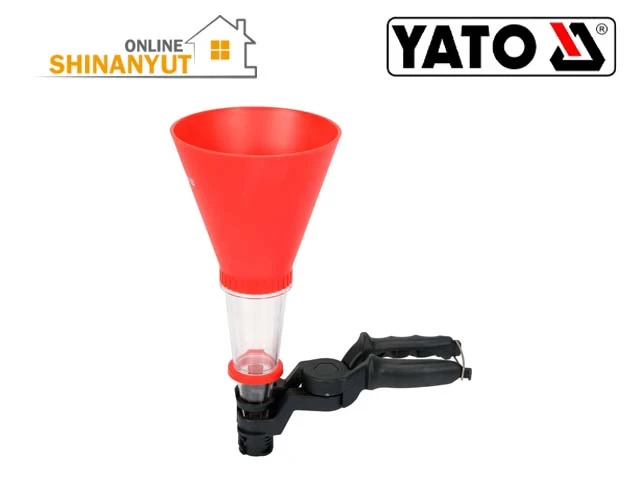 YATO YT-06972, յուղի ձագար маслоотводная воронка oil funnel, յուղի լցման ձագար маслозаливная воронка oil filler funnel, շարժիչի յուղի ձագար воронка для моторного масла engine oil funnel, ավտոմատ սեղմիչ автоматический зажим automatic clamp, YATO գործիք инструмент tool, ավտոսպասարկման սարքավորումներ оборудование для автосервиса auto service equipment, յուղի ձագար маслоотводная воронка oil funnel