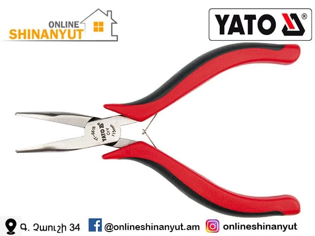 Կլորաշուրթ՝ ուղիղ 4,5``-115մմ,  YATO YT-6616