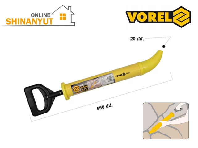 Սպրիչ շպակլովկի թեք ծայրով VOREL 04452