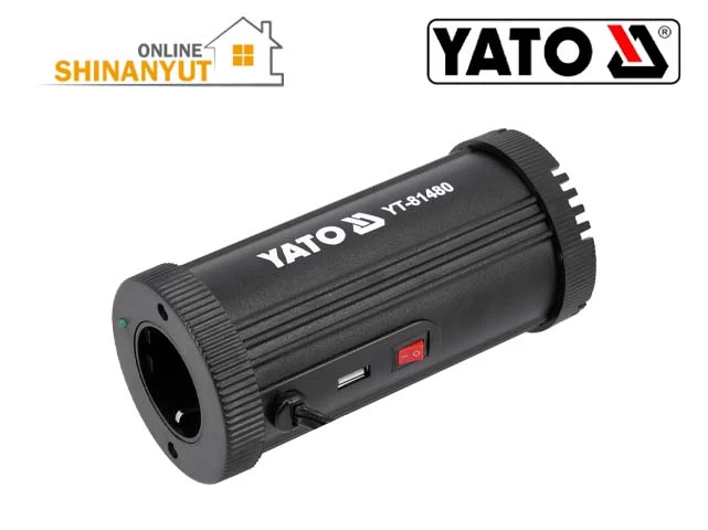 Ավտոմեքենայի ինվերտոր 150-300Վտ YATO YT-81480