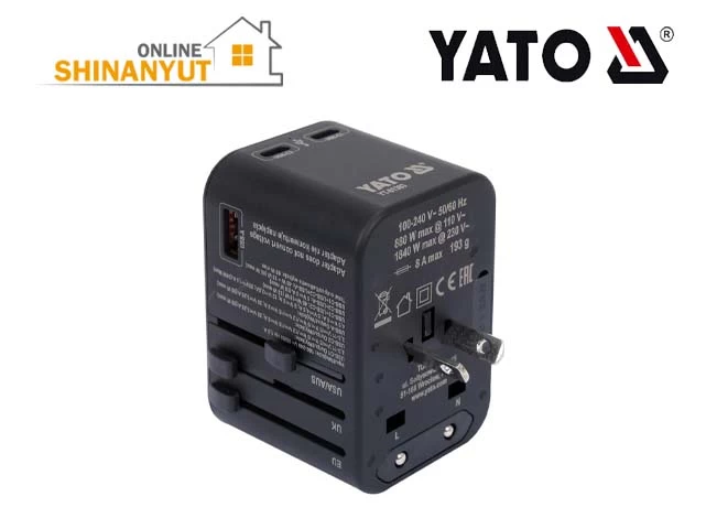 Ադապտոր լիցքավորման  համար USB YATO YT-81303