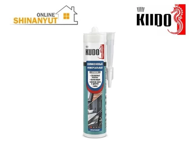 Հերմետիկ սիլիկոն թափանցիկ ունիվերսալ KUDO KUSSIL280U-0