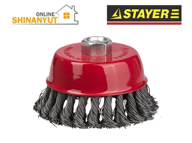 Անկյունահղկիչի խոզանակ  STAYER 35128-100