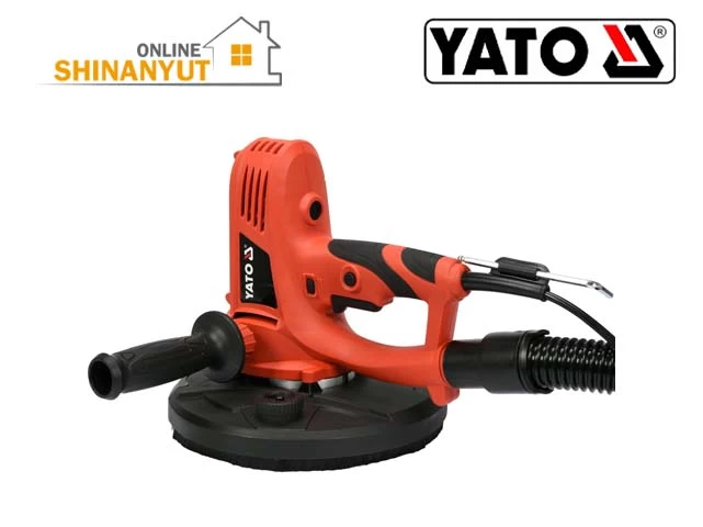 YATO YT-82340, գիպսաստվարաթղթե հղկող մեքենա шлифовальная машина для гипсокартона drywall sander, գիպսաստվարաթղթե հղկող մեքենա шлифовальная машина для штукатурки plaster sander, պատի հղկող մեքենա шлифовальная машина для стен wall sander, առաստաղի հղկող մեքենա шлифовальная машина для потолка ceiling sander, шлифовальная машина для гипсокартона 225 մմ գիպսաստվարաթղթե հղկող մեքենա drywall sander, էլեկտրական գիպսաստվարաթղթե հղկող մեքենա электрическая шлифовальная машина для гипсокартона electric drywall sander, YATO գործիքներ инструменты tools, ներկառուցված փոշեհավաք մեքենա встроенная система пылеудаления built in dust collection, հղկող մեքենա шлифовальный станок sanding machine