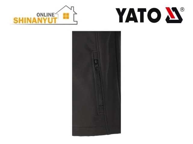 Բանվորական բաճկոն սև M ( SOFTSHELL) YATO YT-79551