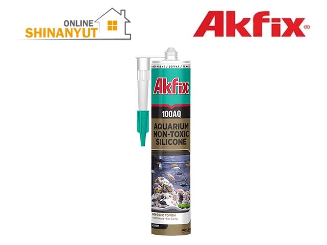 Սիլիկոն ակվարիումի թափանցիկ 280մլ AKFIX 100AQ SA080D