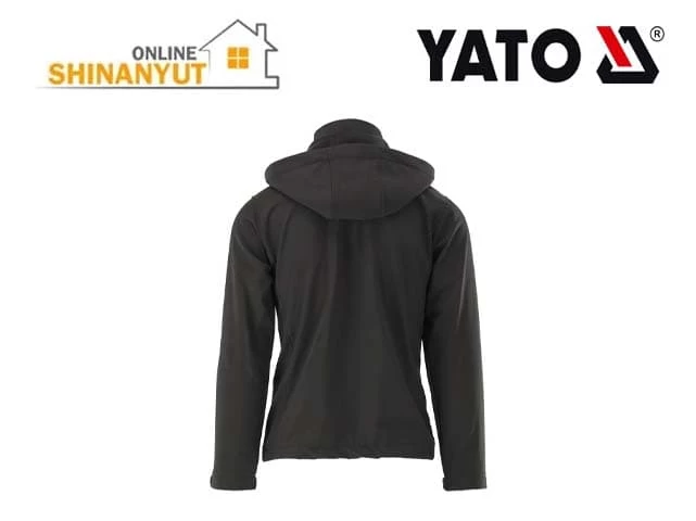 Բանվորական բաճկոն սև M ( SOFTSHELL) YATO YT-79551