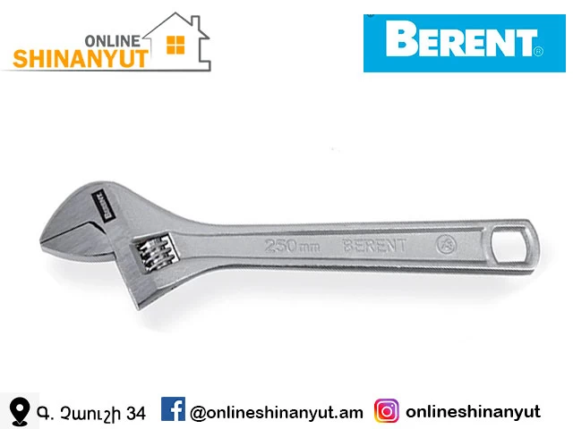 Պտուտակահան բանալի անջատող խրոմ 18/450 BERENT BT2019