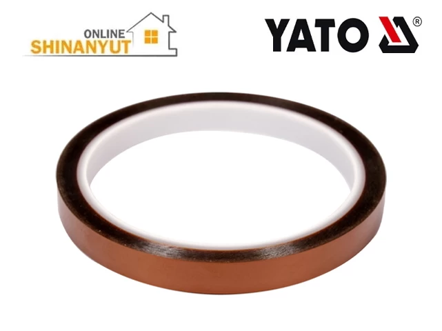 Բարձր ջերմաստիճանի պոլիամիդային ինքնակպչուն ժապավեն 300C-20մ YATO YT-82542