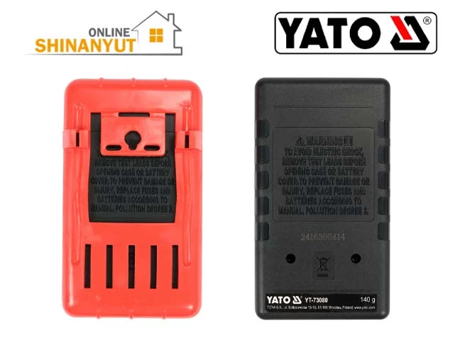Цифровой мультиметр тестер YATO YT-73080