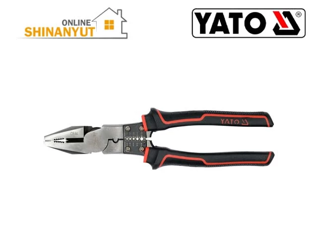 համակցված աքցան,комбинированные плоскогубцы,combination pliers,մետաղալարերի հեռացման գործիք,инструмент для зачистки проводов, wire stripper tool,բազմաֆունկցիոնալ աքցաններ,многофункциональные плоскогубцы,multifunction pliers,CrV պողպատե աքցաններ,плоскогубцы из хромованадиевой стали,CrV steel pliers,էլեկտրական ձեռքի գործիք, электроинструмент,electrical hand tool,մալուխի կտրիչ, кабелерез,cable cutter, մետաղալարերի սեղմման գործիք,инструмент для обжима проводов, wire crimping tool,220 մմ աքցաններ,плоскогубцы 220 мм,220mm pliers,YATO գործիքներ,инструменты YATO,YATO tools,YATO Հայաստան,YATO Армения,YATO Armenia