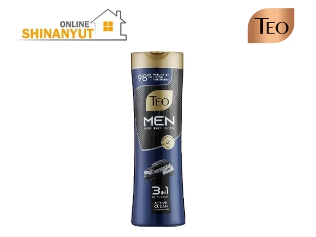 Շամպուն Beauty Charcoal MEN 350մլ TEO