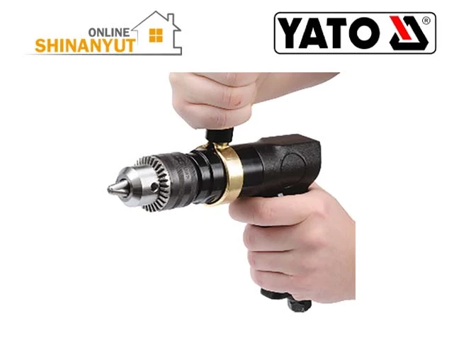 պնևմատիկ գայլիկոնիչ пневматическая дрель pneumatic drill, YATO YT-09702, օդային գայլիկոնիչ пневматическая дрель air drill, պնևմատիկ գործիք пневматический инструмент pneumatic tool, պրոֆեսիոնալ գայլիկոնիչ профессиональная дрель professional drill, 13 մմ գայլիկոն сверло drill, արհեստանոցային գործիքներ инструменты для мастерской workshop tools, ավտոմոբիլային օդային գործիք автомобильный пневматический инструмент automotive air tool