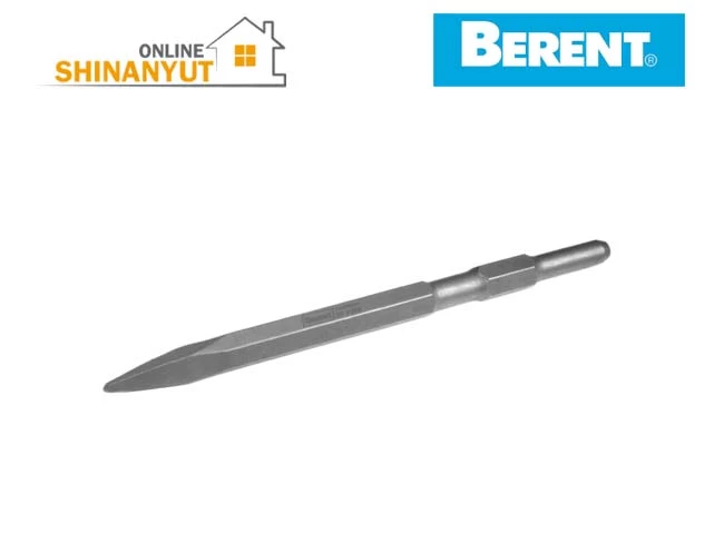 BERENT BT7392, հորատիչի պիկ, սուր պիկ, պիկ 17×280, հորատիչի սուր, բետոնի պիկ, քանդման պիկ, վեցանկյուն պիկ, 17 մմ պիկ, 280 մմ պիկ, BERENT գործիքներ BERENT BT7392, пика 17×280, пика для перфоратора, пика острая, зубило пика, шестигранная пика, пика по бетону, пика для демонтажа, 17 мм 280 мм, BERENT инструмент BERENT BT7392, point chisel 17x280, hex shank chisel, pointed chisel, demolition chisel, concrete chisel, 17 mm chisel, 280 mm chisel, BERENT tools