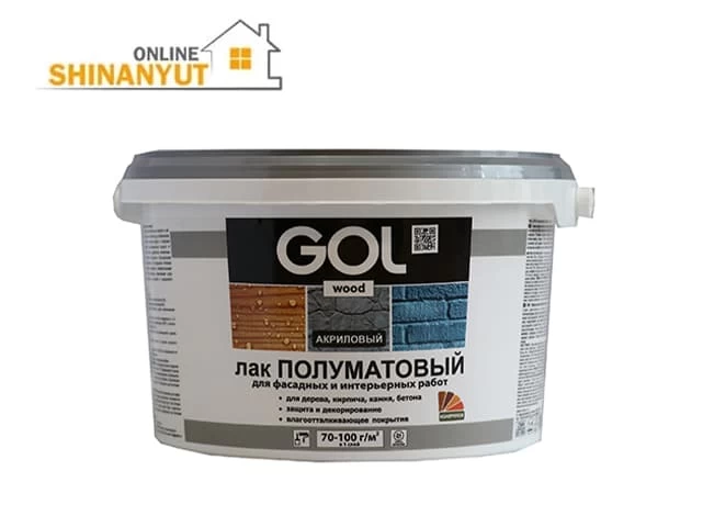 Լաք ակրիլ PALIZH GOL կիսափայլ ունիվեր 2.4կգ․ 290-M