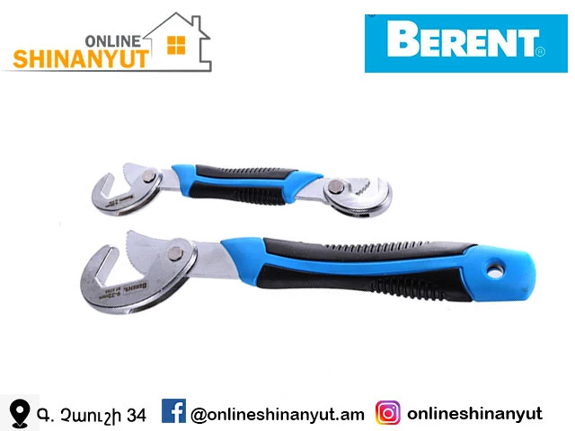 Պտուտակահան բանալի ունիվերսալ 9-32մմ BERENT BT2738