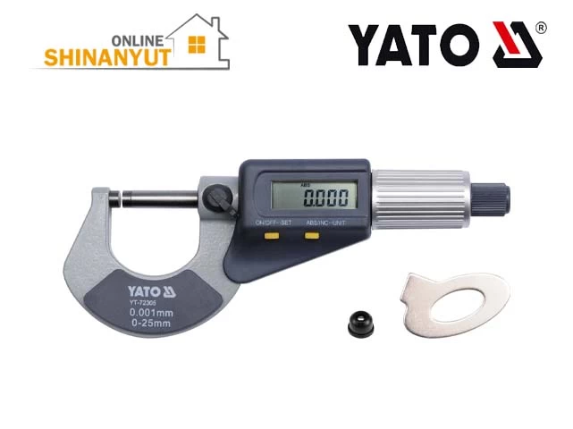 Միկրոմետր թվային 0-25մմ YATO YT-72305
