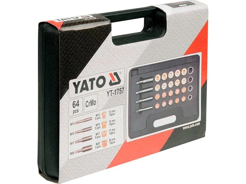 Մետչիկի հավաքածու՝ 64 կտ․, YATO YT-1757