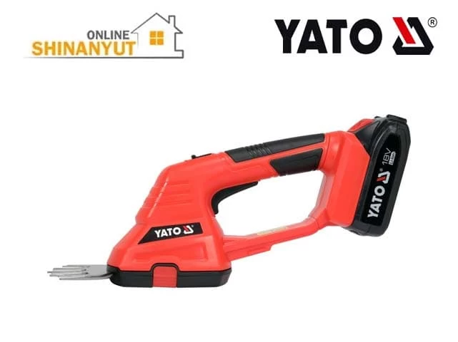 Թփի մկրատ երկու գլխիկով մարտկոցային 18Վ YATO YT-828355