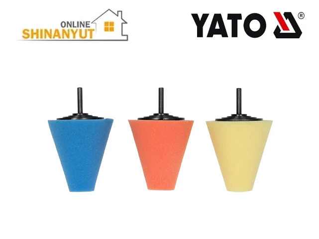 Փայլեցնող սպունգերի հավաքածու 3կտ YATO YT-47945