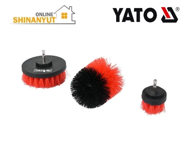Գայլիկոնիչի խոզանակ նեյլոն 3կտ YATO YT-47553