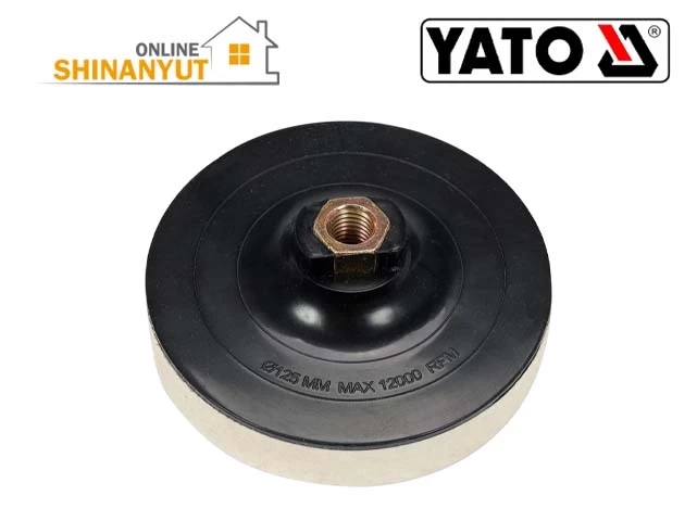 Փայլեցնող սկավառակ քեչայով ունիվերսալ 125x10մմ M14 YATO YT-47901