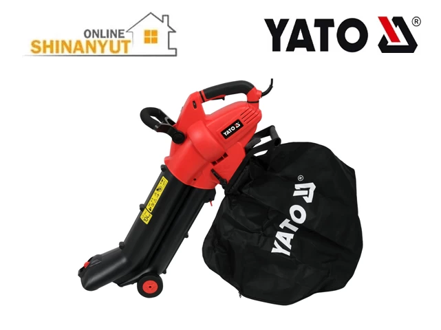 Այգու Փոշեկուլ անիվով էլեկտրական, տերևները հավաքելու համար 3000Վտ YATO YT-85182