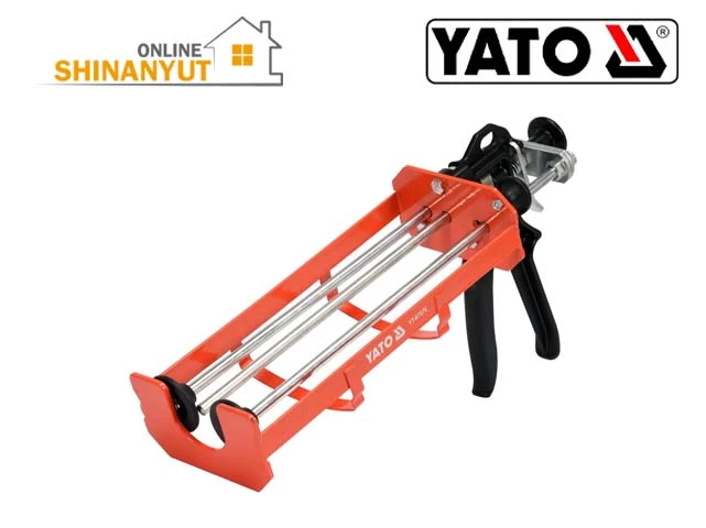 YATO YT-67574, սոսինձի ատրճանակ пистолет для герметика glue gun, հերմետիկի ատրճանակ пистолет для клея sealant gun, խեժի սեղմիչ пистолет для смолы resin press