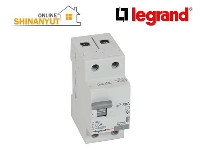 Ավտոմատ պաշտպանիչ անջատիչ սարք RX3 63A LEGRANT UZO(402026)