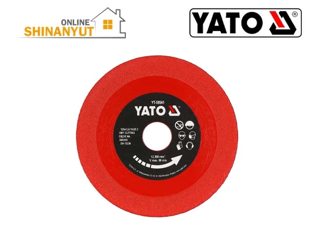 Алмазный диск 125x22,2x1,2мм YATO YT-59941