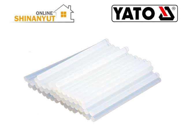 YATO YT-82430, տաք հալվող սոսինձի ձողիկներ термоклеевые стержни hot melt glue sticks, սոսինձի ձողիկներ 11 մմ  клеевые стержни glue sticks, սպիտակ սոսինձի ձողիկներ белые клеевые стержни white glue sticks, տաք սոսինձի ատրճանակի ձողիկներ клеевые стержни для клеевого пистолета hot glue gun sticks, կպչուն ձողիկներ клейкие стержни adhesive sticks, YATO սոսինձի ձողիկներ клеевые стержни glue sticks, պրոֆեսիոնալ տաք սոսինձ профессиональный термоклей professional hot glue, ինքնուրույն պատրաստված սոսինձի ձողիկներ клеевые стержни для самостоятельного использования DIY glue sticks