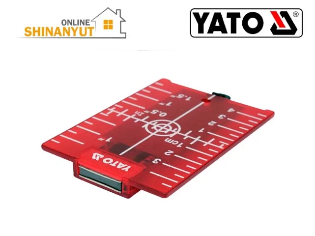 Պլասմասե նշանակետ կարմիր լազերի համար մագնիսով YATO YT-30464