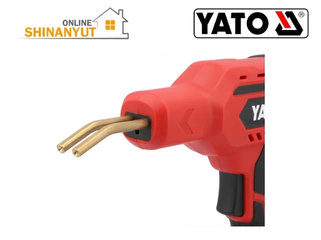 YATO YT-824483, պլաստմասսայի եռակցման գործիք инструмент для сварки пластика plastic welding tool, անլար պլաստմասսայի եռակցիչ беспроводной сварочный аппарат для пластика cordless plastic welder, բամպերի վերանորոգման գործիք инструмент для ремонта бамперов bumper repair tool, ավտոմեքենայի պլաստմասսայի նորոգում ремонт автомобильного пластика automotive plastic repair, 18 Վ պլաստմասսայի եռակցիչ сварочный аппарат для пластика plastic welder, պլաստմասսայի կեռիկավոր եռակցիչ сварочный аппарат для пластиковых скоб plastic staple welder