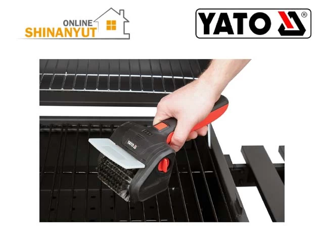 Գրիլի ցանցը մաքրող խոզանակ, մարտկոցով 7,2վ 25,5-12,5սմ YG-20100