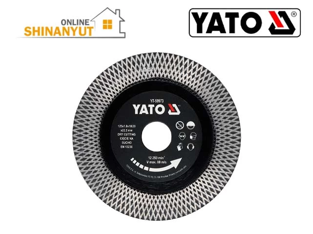 Ալմաստե սկավառակ 125x1.8x22մմ YATO YT-59973