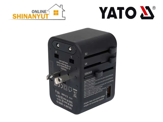 Ադապտոր լիցքավորման  համար USB YATO YT-81303