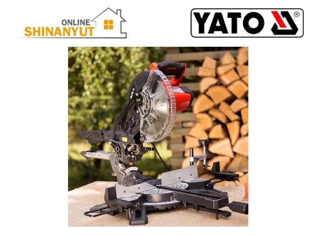 YATO YT-82171, անկյունային սղոց торцовочная пила miter saw, սահող անկյունային սղոց торцовочная пила sliding miter saw, пила с подвижным столом 1800 Վտ սղոց saw, 255 մմ, լամինատ կտրող пила для ламината laminate cutter, ալյումինե կտրող սղոց пила для резки алюминия aluminum cutting saw, էլեկտրական գործիքներ электроинструменты power tools YATO
