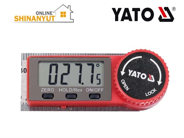 Քանոն անկյուն ծալվող թվային էկրանով 300մմ YATO YT-71004