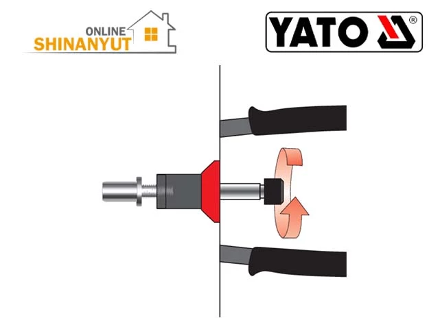 YATO YT-36150, գամմանման գործիք инструмент для заклепочных гаек rivet nut tool, պտուտակավոր գամման գործիք инструмент для резьбовых заклепок threaded rivet tool, ձեռքի գամման ручной заклепочный инструмент hand riveter, գամման գործիք инструмент для заклепочных гаек rivnut tool, M4 M5 M6 M8, գամմանման գամման ամրացնող инструмент для установки заклепочных гаек rivet nut setter, պրոֆեսիոնալ գամման профессиональный заклепочный инструмент professional riveter, YATO գործիքներ инструменты tools, պտուտակավոր ներդիր գործիք инструмент для резьбовых вставок threaded insert tool