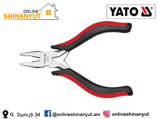 Հարթաշուրթ փոքր, 115 մմ․-YATO YT-2080