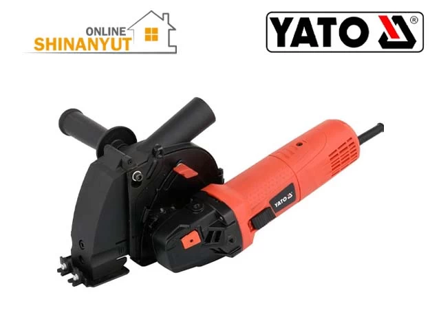 Գնեք YATO YT-82017 2400 Վտ շտրոբորեզ։ 133 մմ սկավառակ, մինչև 42 մմ կտրման խորություն, 6500 պտ/րոպե։ Պրոֆեսիոնալ գործիք շինարարության և վերանորոգման համար։ YATO YT-82017, штроборез, штроборез 2400 Вт, штроборез по бетону, штроборез для бетона, стенорез, бороздодел, электрический штроборез, YATO штроборез, строительный инструмент, штроборез 133 мм, штроборез 42 мм YATO YT-82017, wall chaser, wall chaser 2400W, concrete wall chaser, electric wall chaser, groove cutting machine, wall grooving machine, YATO wall chaser, construction tool, 133mm wall chaser, 42mm cutting depth