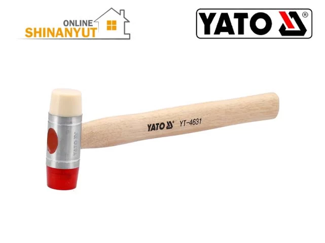 երկկողմանի մուրճ,двусторонний молоток, double faced hammer,փափուկ դեմքով մուրճ,молоток с мягкой головкой,soft face hammer,ռետինե մուրճ,резиновый молоток,rubber hammer,պոլիուրեթանային մուրճ,полиуретановый молоток,polyurethane hammer, նեյլոնե մուրճ, нейлоновый молоток, nylon hammer,  թափքի վերանորոգման մուրճ,молоток для кузовного ремонта,body repair hammer,թիթեղյա մուրճ, молоток для листового металла, sheet metal hammer,հիկորիի բռնակով մուրճ, молоток с рукояткой из гикори,   hickory handle hammer,    YATO գործիքներ,инструменты YATO,YATO tools