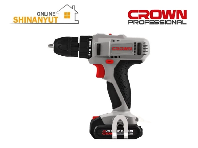 Պտուտակադարձիչ 2 մարտկոցով 18Վ CROWN CT21056LH-1.5 BMC